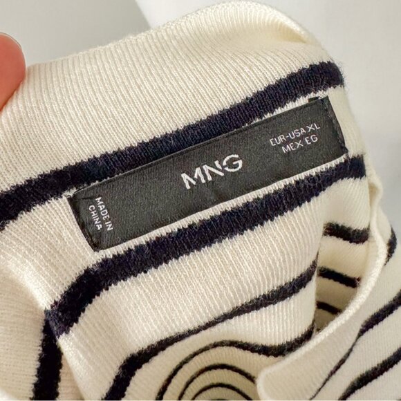 Mango Striped Knit Dress - Picture 10 of 12